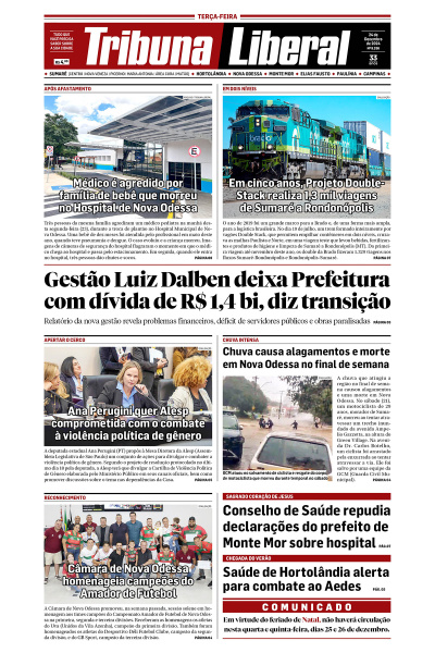 Tribuna Liberal - Edição de 24 de Dezembro de 2024