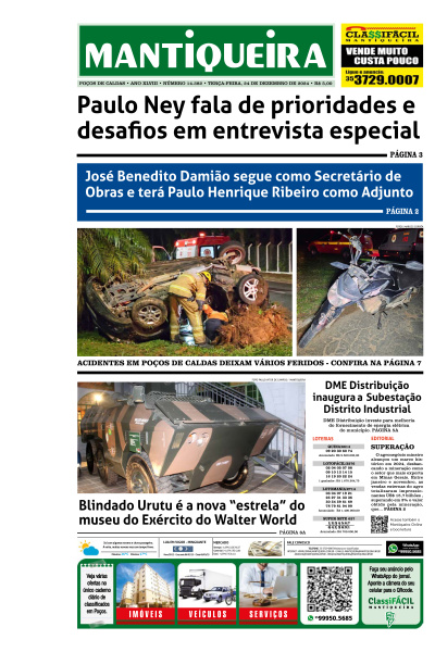 Mantiqueira - Edição de 24 de Dezembro de 2024