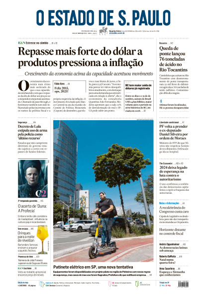 Estadão - Edição de 25 de Dezembro de 2024