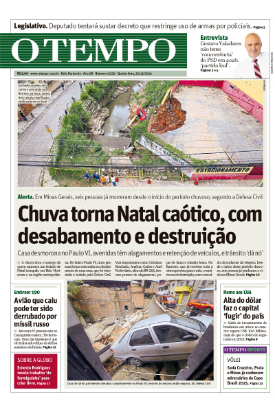 O TEMPO - Edição de 26 de Dezembro de 2024