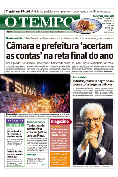 O TEMPO - Edição de 27 de Dezembro de 2024