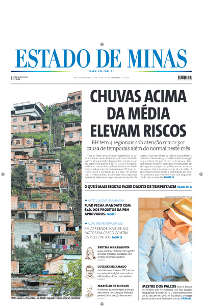 Estado de Minas - Edição de 27 de Dezembro de 2024