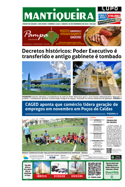 Mantiqueira - Edição de 28 de Dezembro de 2024