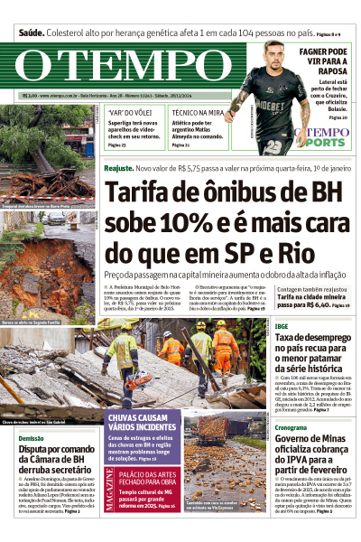 O TEMPO - Edição de 28 de Dezembro de 2024