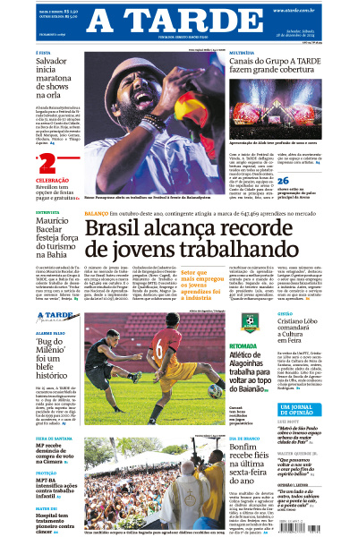 A TARDE - Edição de 28 de Dezembro de 2024