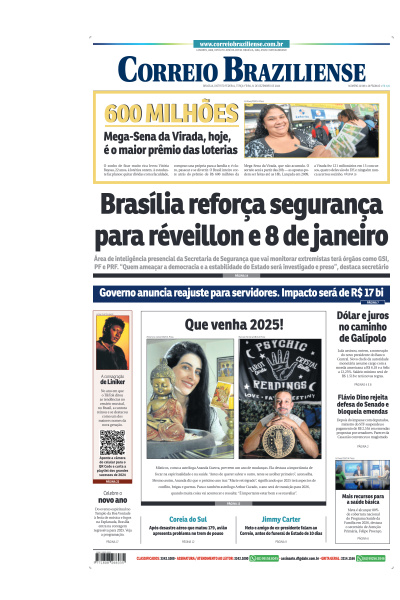 Correio Braziliense - Edição de 31 de Dezembro de 2024
