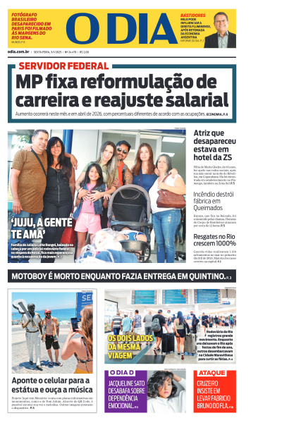 O DIA - Edição de 03 de Janeiro de 2025