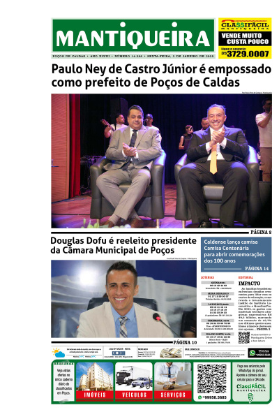 Mantiqueira - Edição de 03 de Janeiro de 2025