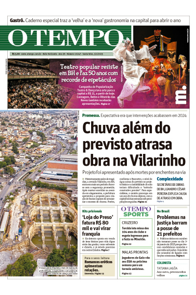 O TEMPO - Edição de 3 de Janeiro de 2025