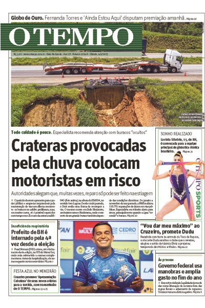 O TEMPO - Edição de 4 de Janeiro de 2025