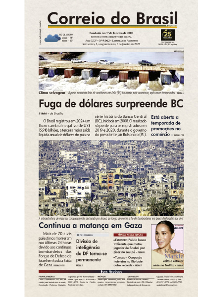 Correio do Brasil - Edição de 04 de Janeiro de 2025