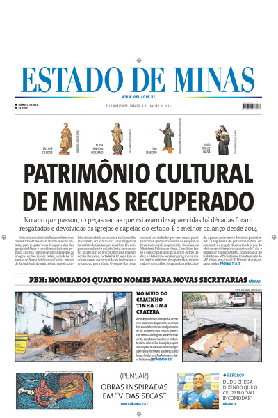Estado de Minas - Edição de 04 de Janeiro de 2025