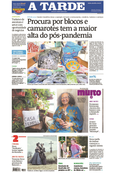 A TARDE - Edição de 05 de Janeiro de 2025