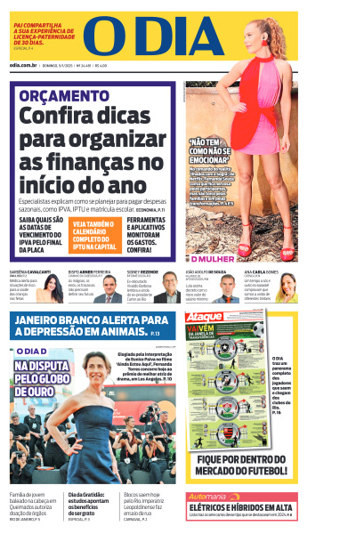 O DIA - Edição de 05 de Janeiro de 2025