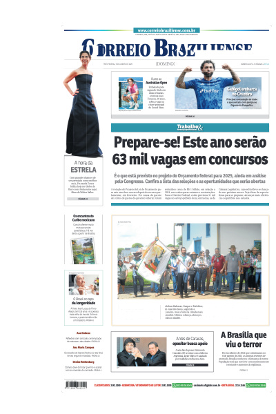 Correio Braziliense - Edição de 05 de Janeiro de 2025