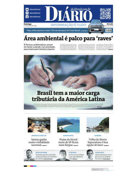 Diário do Litoral - Edição de 05 de Janeiro de 2025