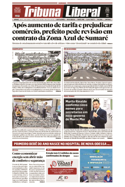 Tribuna Liberal - Edição de 5 de Janeiro de 2025