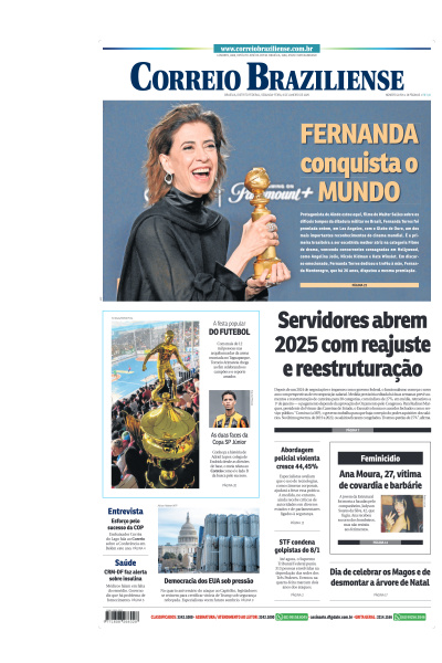 Correio Braziliense - Edição de 06 de Janeiro de 2025