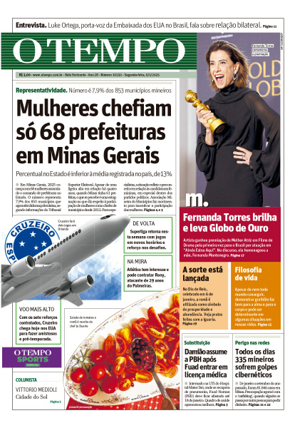 O TEMPO - Edição de 6 de Janeiro de 2025