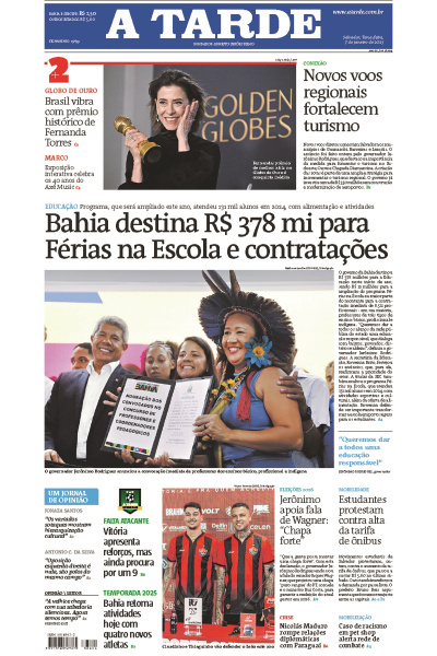 A TARDE - Edição de 07 de Janeiro de 2025