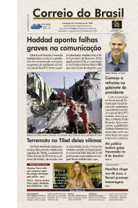 Correio do Brasil - Edição de 08 de Janeiro de 2025