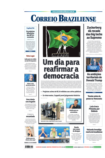 Correio Braziliense - Edição de 08 de Janeiro de 2025