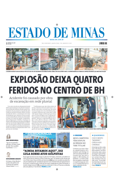 Estado de Minas - Edição de 09 de Janeiro de 2025