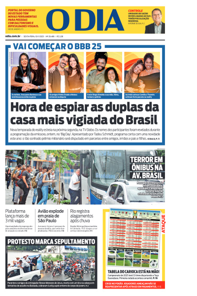 O DIA - Edição de 10 de Janeiro de 2025