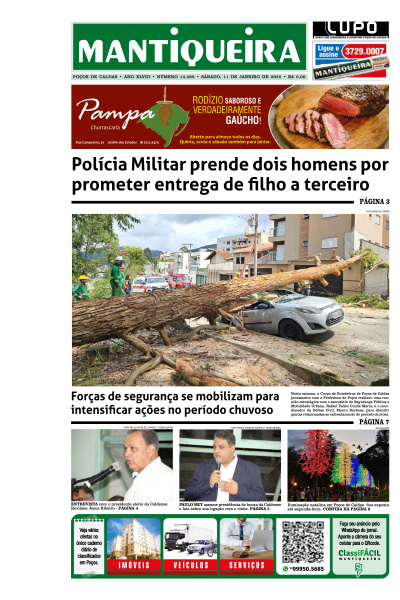 Mantiqueira - Edição de 11 de Janeiro de 2025