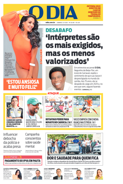 O DIA - Edição de 12 de Janeiro de 2025