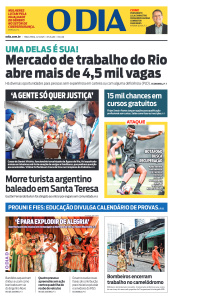 O DIA - Edição de 14 de Janeiro de 2025