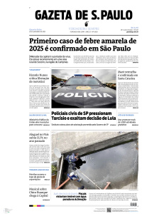 Gazeta de S. Paulo - Edição de 15 de Janeiro de 2025