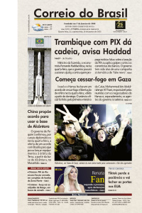 Correio do Brasil - Edição de 16 de Janeiro de 2025