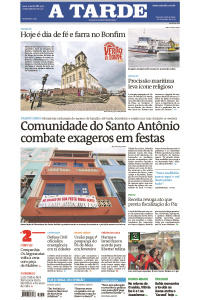 A TARDE - Edição de 16 de Janeiro de 2025