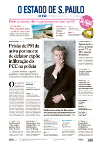Estadão - Edição de 17 de Janeiro de 2025