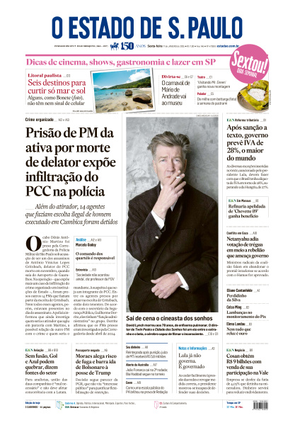 Estadão - Edição de 17 de Janeiro de 2025