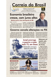 Correio do Brasil - Edição de 17 de Janeiro de 2025