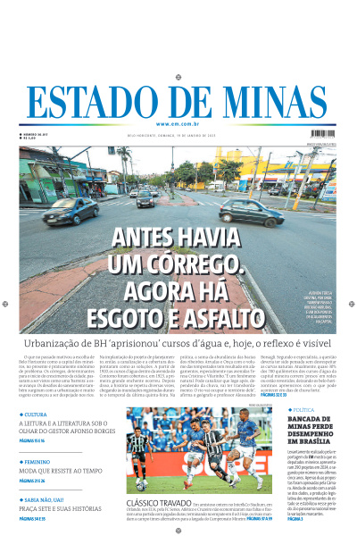Estado de Minas - Edição de 19 de Janeiro de 2025