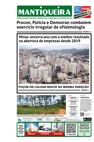 Mantiqueira - Edição de 21 de Janeiro de 2025