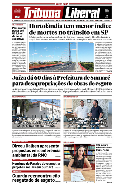 Tribuna Liberal - Edição de 23 de Janeiro de 2025