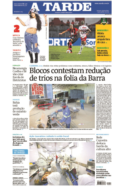 A TARDE - Edição de 23 de Janeiro de 2025
