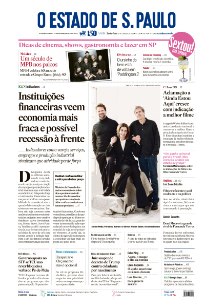 Estadão - Edição de 24 de Janeiro de 2025