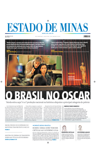 Estado de Minas - Edição de 24 de Janeiro de 2025