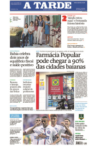 A TARDE - Edição de 24 de Janeiro de 2025