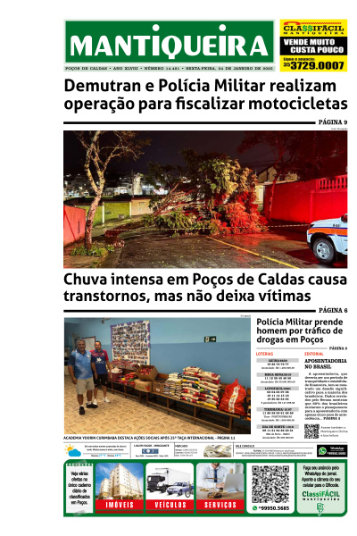 Mantiqueira - Edição de 24 de Janeiro de 2025