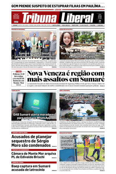 Tribuna Liberal - Edição de 25 de Janeiro de 2025