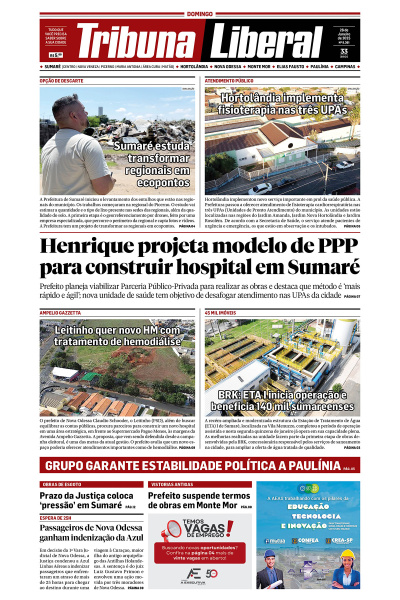 Tribuna Liberal - Edição de 26 de Janeiro de 2025