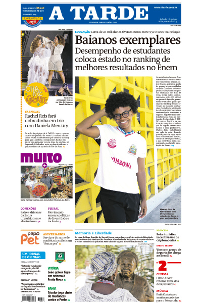 A TARDE - Edição de 26 de Janeiro de 2025