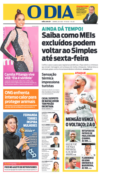 O DIA - Edição de 26 de Janeiro de 2025