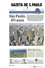 Gazeta de S. Paulo - Edição de 26 de Janeiro de 2025